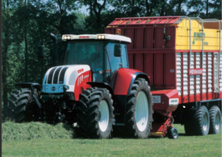 Tractores - tracción 4 ruedas Steyr CVT 6195 Basis