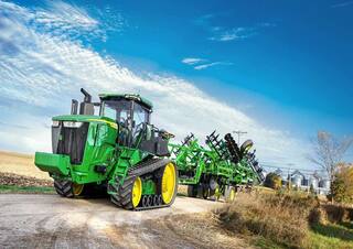 Tractores agrículas de orugas John Deere 9RT 520