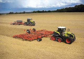 Tractores agrículas de orugas Claas Xerion 4500 Trac TS