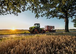 Tractores agrículas de orugas Claas Xerion 4500 Trac TS