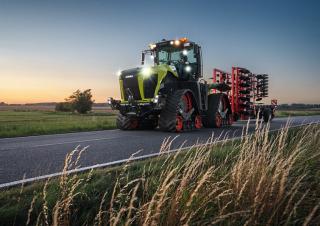Tractores agrículas de orugas Claas Xerion 4500 Trac TS