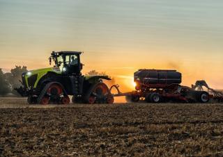 Tractores agrículas de orugas Claas Xerion 5000 Trac TS