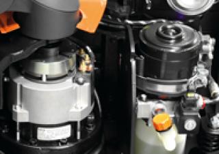 Transpaleta elec. de conductor acompañante BT LWE 160