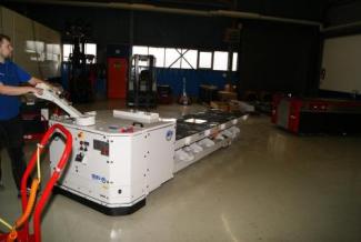 Transpaleta elec. de conductor acompañante Miag EGW 100 XE 2