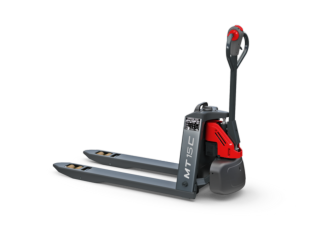 Transpaleta elec. de conductor acompañante Linde MT15C