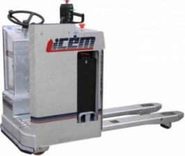 Transpaleta manual Transpaletas con plataforma elevadora Icem GP 30