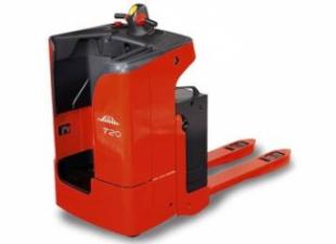 Transpaleta manual Transpaletas con plataforma elevadora Linde T 20 SF