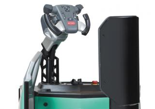 Transpaleta manual Transpaletas con plataforma elevadora Mitsubishi PBF25N2