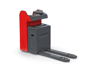 Transpaleta manual Transpaletas con plataforma elevadora Linde T20S