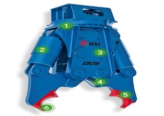 Accesorios Trituradoras de hormigón MBI CR20