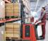 Apiladores de palets Apiladores de palets con plataforma elevadora Linde D10AP 