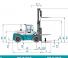 Konecranes SMV 12-1200 B Dimensiones y tamaño