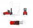 Kalmar DCG 140-6 Dimensiones y tamaño