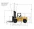 Caterpillar DP150N Dimensiones y tamaño