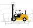 Yale GDP 80VX9 Value Dimensiones y tamaño