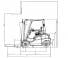 Linde H18D Dimensiones y tamaño