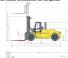 Hyster H25XMS 9 Dimensiones y tamaño