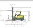 Hyster H3.5FT Dimensiones y tamaño