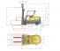 Hyster H4.0FT 6 Dimensiones y tamaño