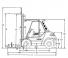 Linde H 80/900 D Dimensiones y tamaño