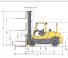 Hyster H9.0FT 6 Dimensiones y tamaño