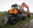 Excavadoras hidráulicas  de ruedas Doosan DX57W