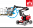Plataformas elevadoras articuladas Plataformas articuladas de ruedas Manitou 160 ATJ+ E