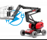 Plataformas elevadoras articuladas Plataformas articuladas de ruedas Manitou 160 ATJ E