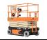 Plataformas de tijera Plataformas de tijeras de ruedas JLG ES2646