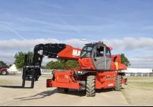 Manipuladoras telescópicas con vehículo superpuesto Manitou MRT 2470