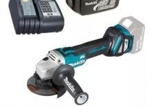 Amoladoras de ángulo sin cable Makita DGA461 
