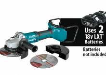 Amoladoras de ángulo sin cable Makita XAG12Z1