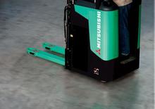 Apiladores de palets con plataforma elevadora Mitsubishi SBR12N