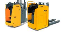 Apiladores de palets con asiento Jungheinrich ESD 120 L