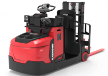 Apiladores de palets con plataforma elevadora RAYMOND 8530