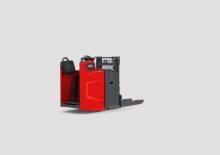 Apiladores de palets con plataforma elevadora Linde D10FP 