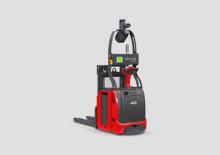 Apiladores de palets con plataforma elevadora Linde L-MATIC