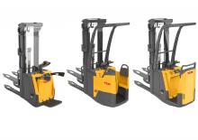 Apiladores de palets con plataforma elevadora TCM SRS12R-N3