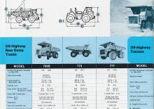 Autovolquetes Caterpillar 768B