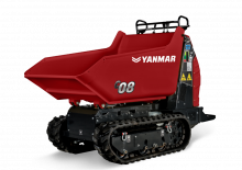 Dúmperes de orugas Yanmar C08-A Diesel 
