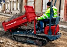 Dúmperes de orugas Yanmar C12R-C