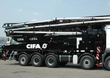 Bombas de hormigón para camión CIFA K52L