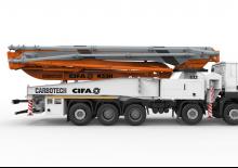 Bombas de hormigón para camión CIFA K53H