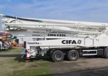 Bombas de hormigón para camión CIFA K55L