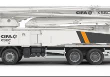 Bombas de hormigón para camión CIFA K56C