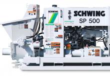 Bombas de hormigón fijas SCHWING-Stetter SP 500 E