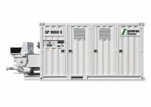 Bombas de hormigón fijas SCHWING-Stetter SP 9000 E Container