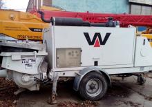 Bombas de hormigón fijas Waitzinger THP 60 E