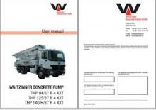 Bombas de hormigón para camión Waitzinger THP 125/36