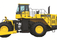 Topadora de ruedas Komatsu WD600-6